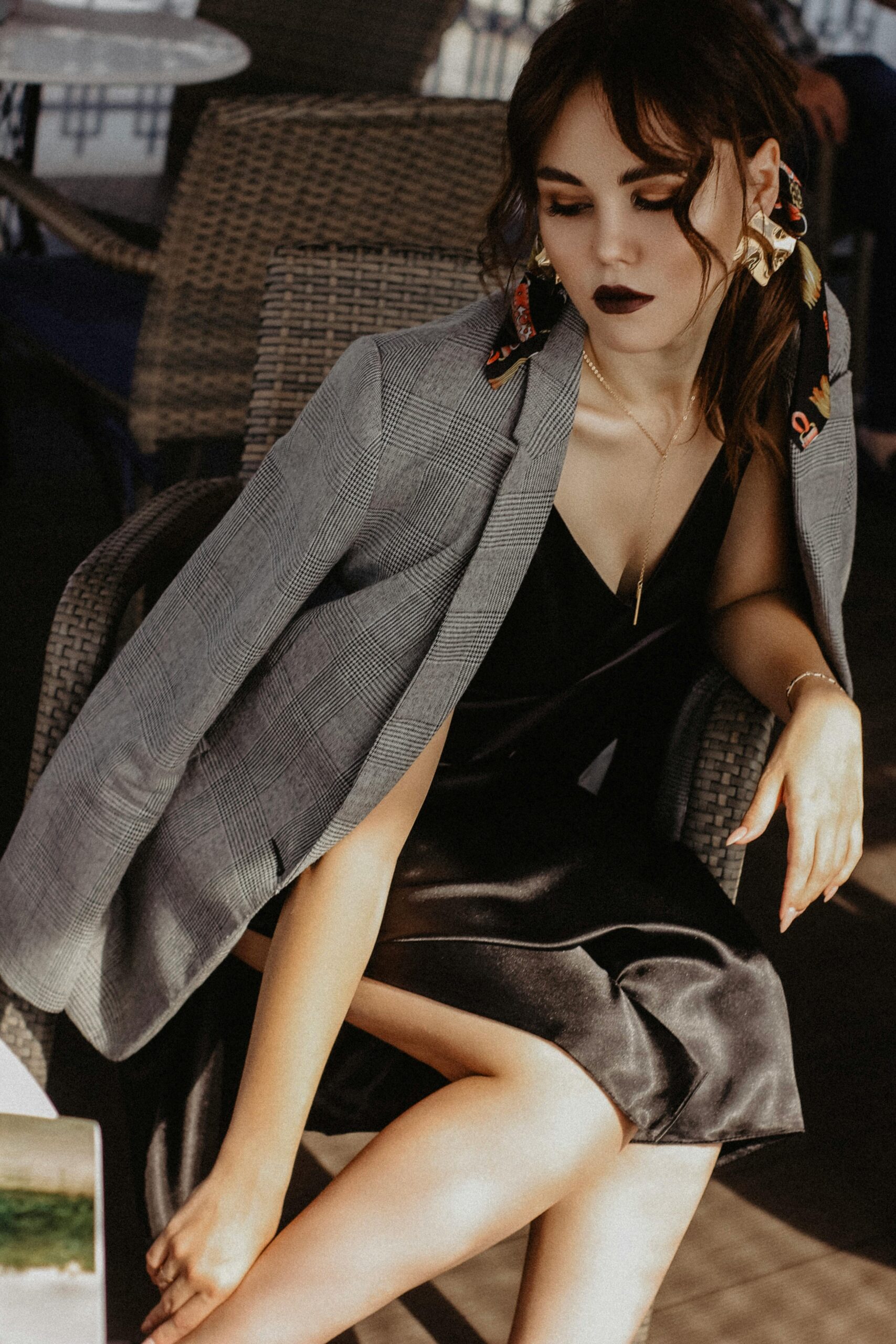A girl in a dress with a blazer | Source: Pexels