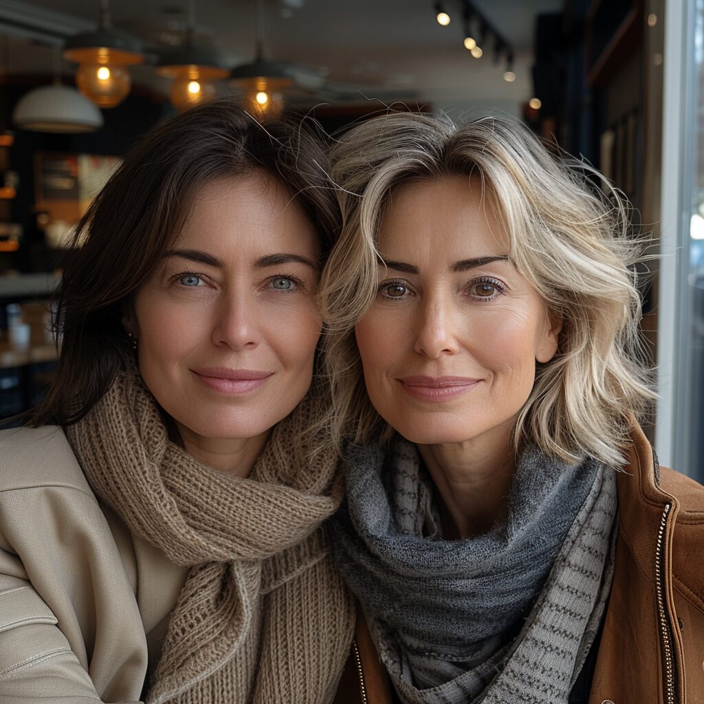 Linda and Meredith | Source: Midjourney