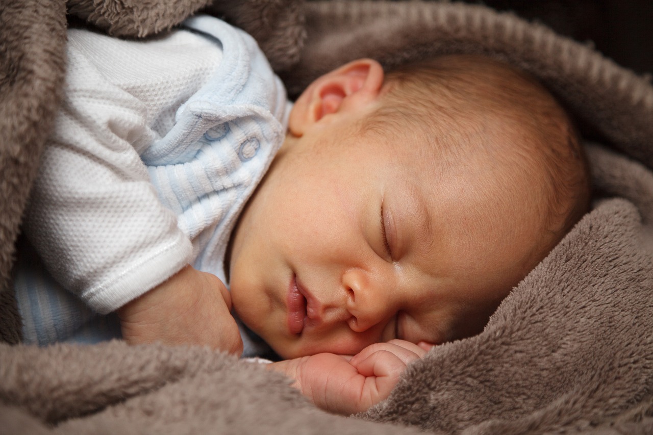 A sleeping baby | Source: Pixabay