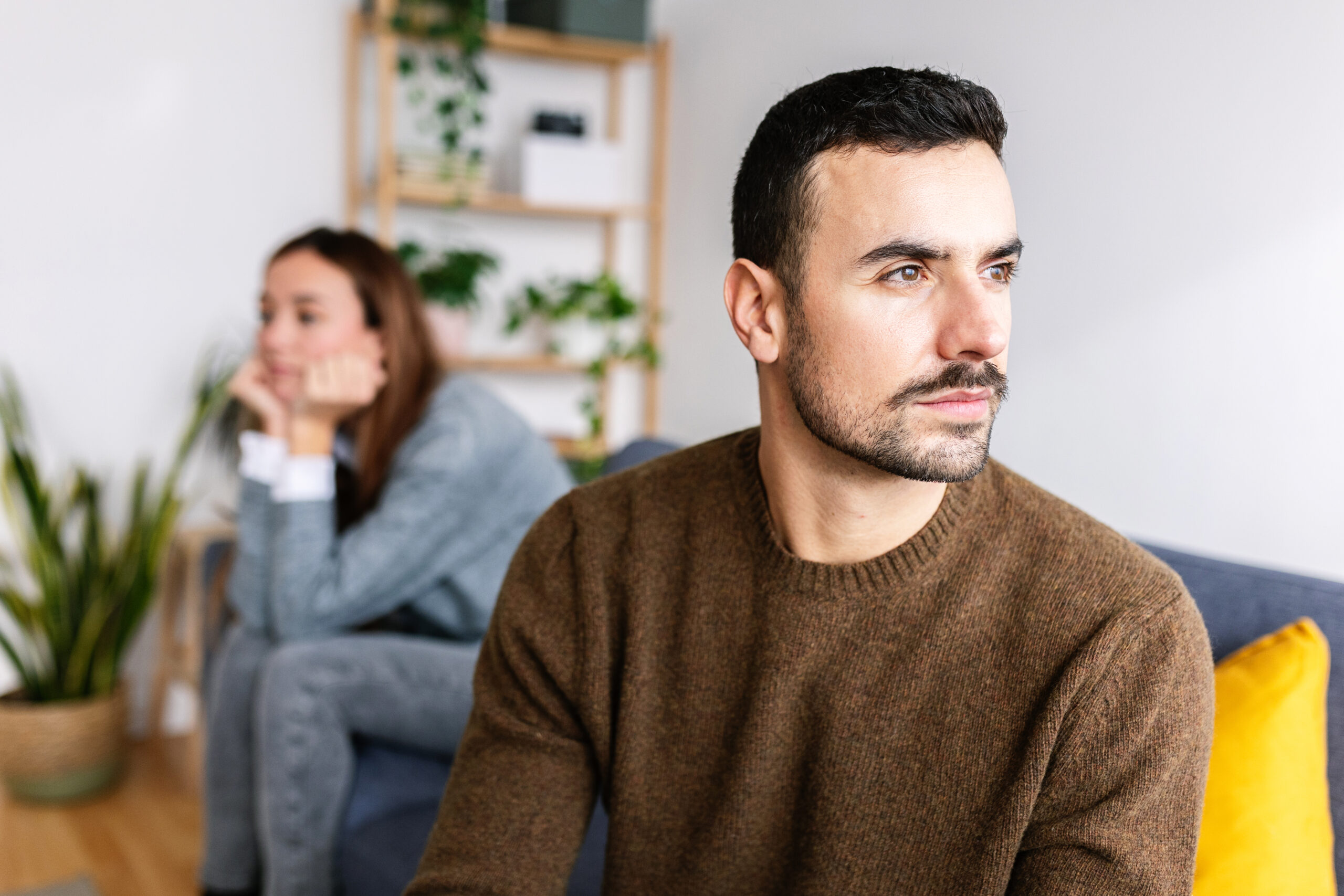 A couple not talking to each other | Source: Getty Images
