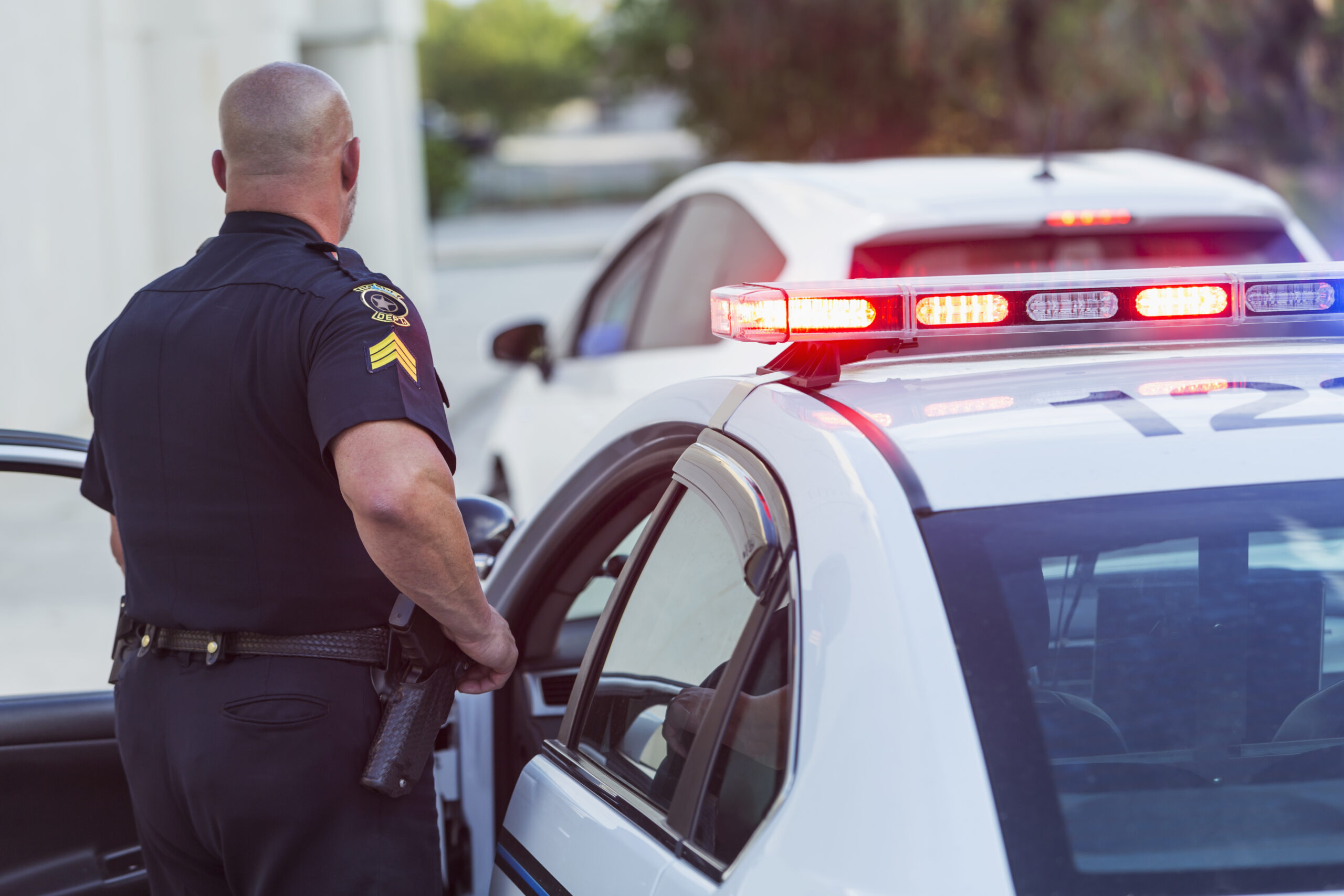 Police Officer Blocks My Driveway While Speaking to a Blonde – I Taught Him a Proper Lesson