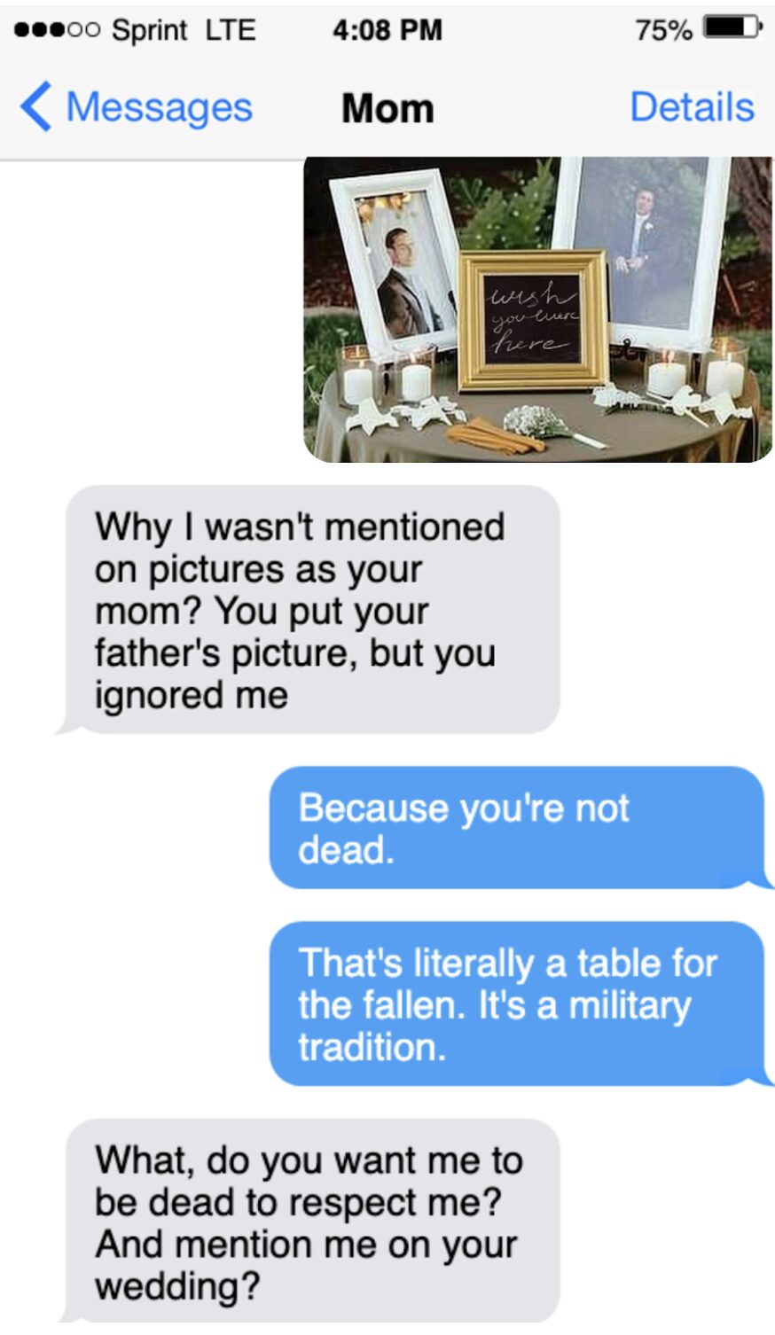 My Narcissistic Mom Made My Wedding All about Her — When She Insisted on Displaying Her Portrait, I Snapped