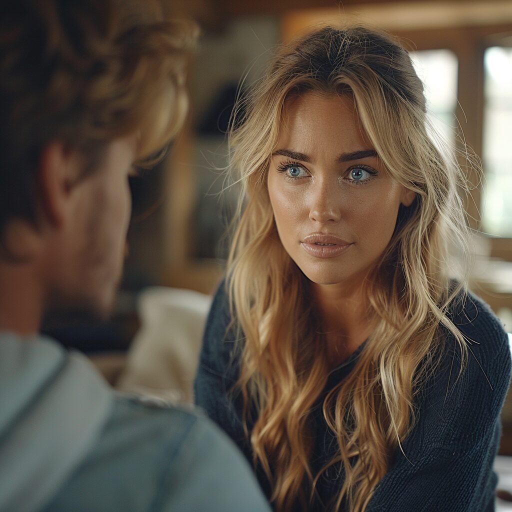 Emma confronts Mike | Source: Midjourney