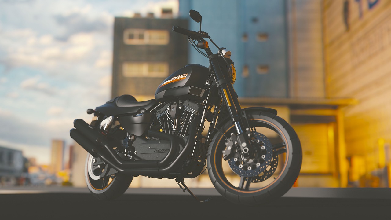 A parked motorcycle | Source: Pixabay