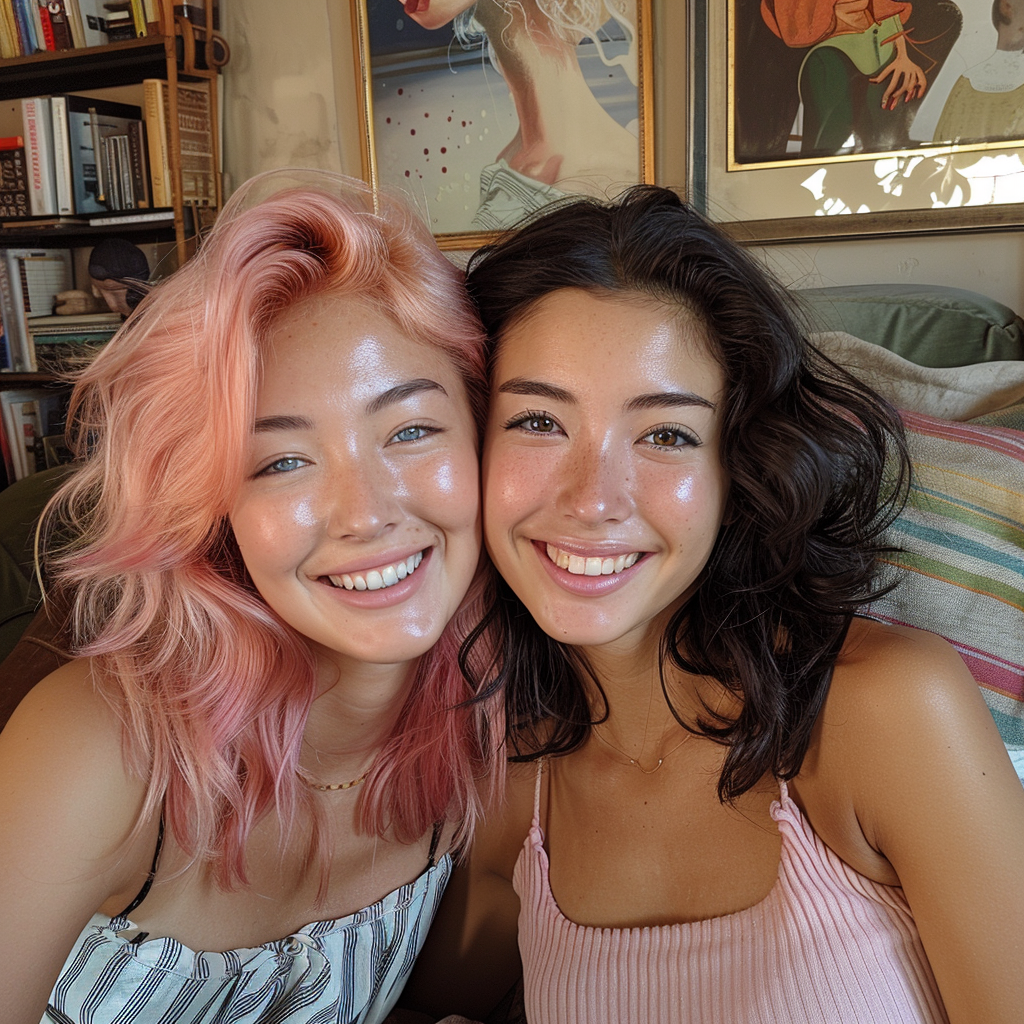 Olivia and Jackie | Source: Midjourney