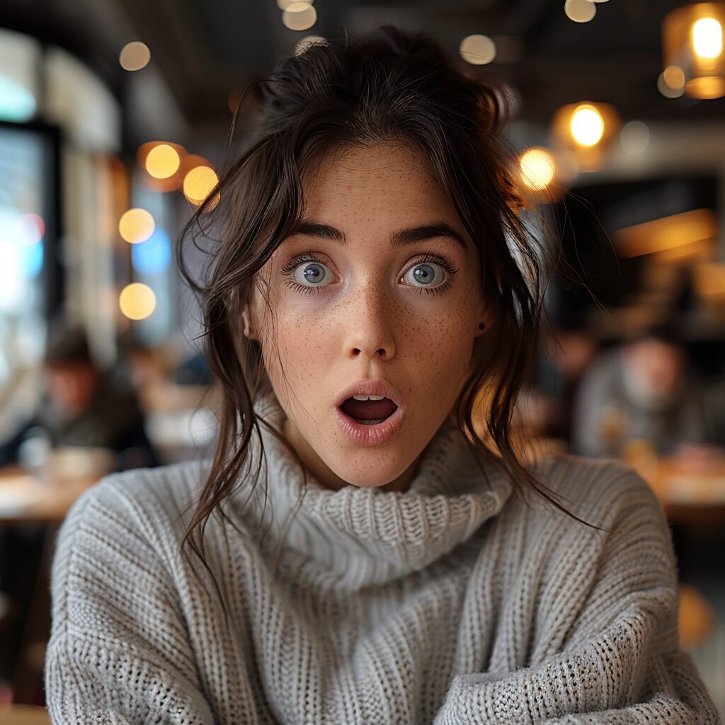 Shocked Sarah | Source: Midjourney