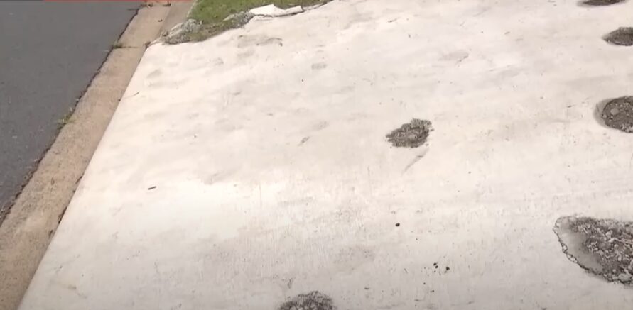 Builders Destroy Concrete Driveway They Built After Homeowner Refuses to Pay