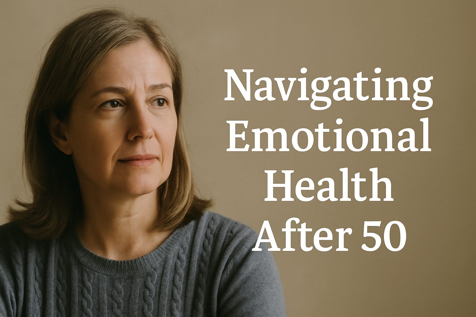 Navigating Emotional Health After 50: A Connection Journey