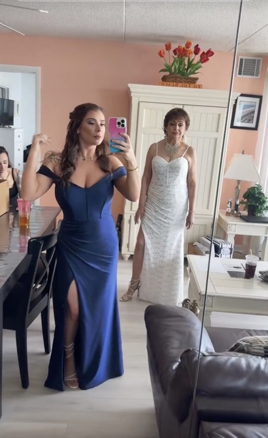 80-Year-Old Bride Wows People in Wedding Dress before Marrying 60-Year-Old Fiancé – Her Look Shocks Everyone