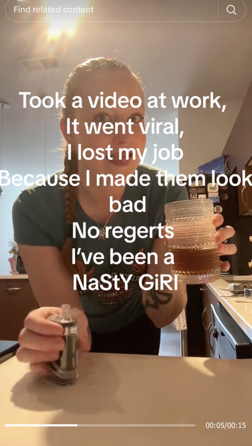 Waitress Fired after Posting TikTok of Man's Unusual 'Date' – Viewers Applaud Her for Risking Her Job