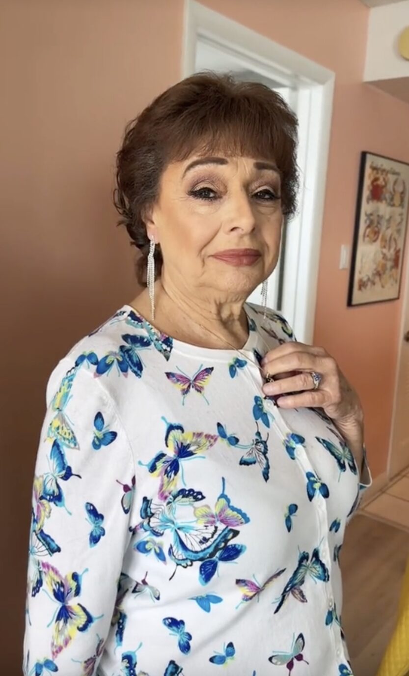 80-Year-Old Bride Wows People in Wedding Dress before Marrying 60-Year-Old Fiancé – Her Look Shocks Everyone