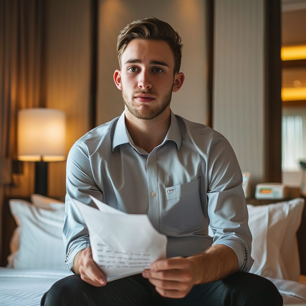 This Suspicious Guy Spent Only 3 Hours in His Hotel Room Every Day and Left — the Truth about Him Shattered Me