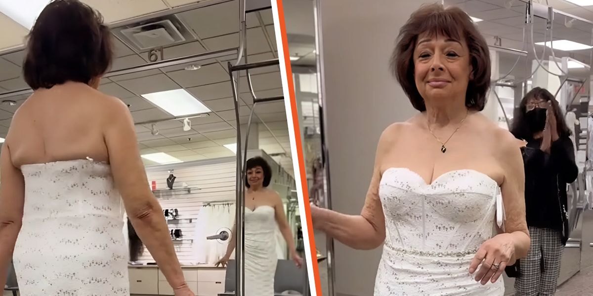 Wedding Surprise: 80-Year-Old Bride Stuns in Dress
